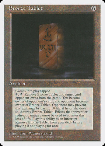 Bronze Tablet [Fourth Edition] - The Mythic Store | 24h Order Processing