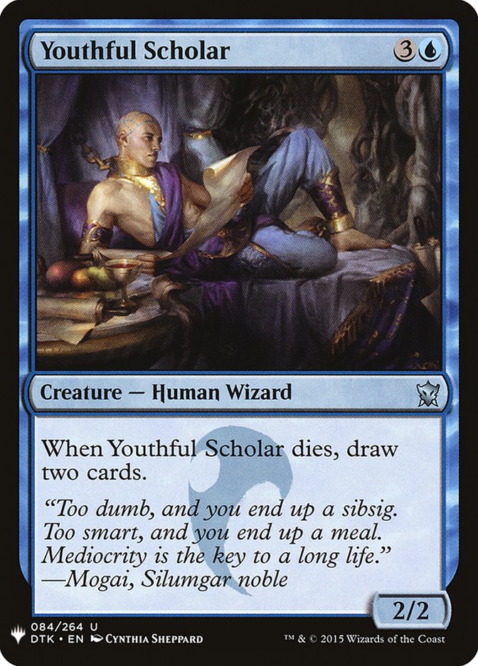 Youthful Scholar [Mystery Booster] - The Mythic Store | 24h Order Processing