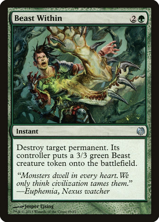 Beast Within [Duel Decks: Heroes vs. Monsters] - The Mythic Store | 24h Order Processing