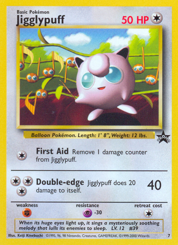 Jigglypuff (7) [Wizards of the Coast: Black Star Promos] - The Mythic Store | 24h Order Processing