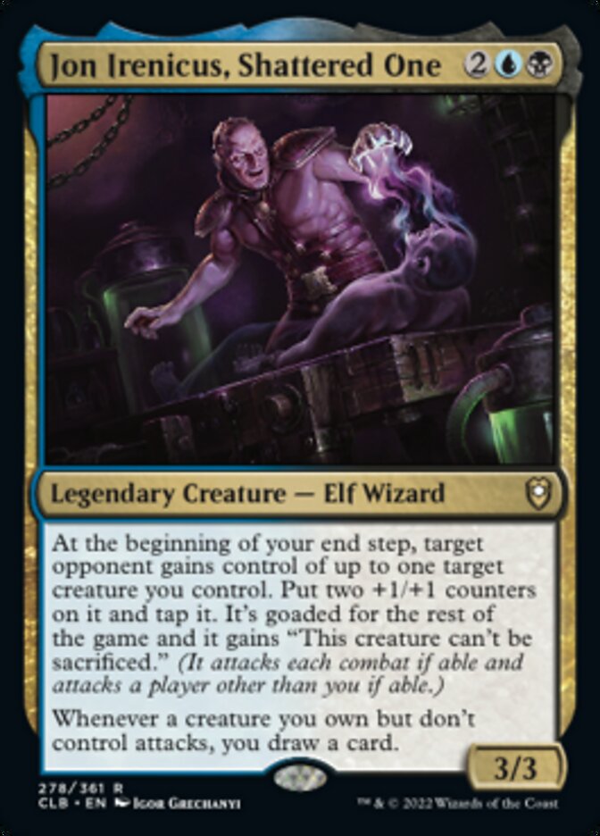 Jon Irenicus, Shattered One [Commander Legends: Battle for Baldur's Gate] - The Mythic Store | 24h Order Processing