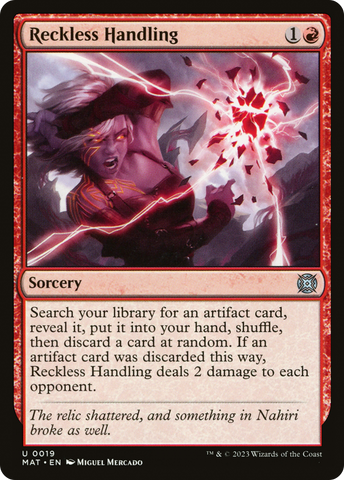 Reckless Handling [March of the Machine: The Aftermath] - The Mythic Store | 24h Order Processing