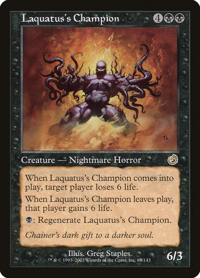 Laquatus's Champion [Torment] - The Mythic Store | 24h Order Processing