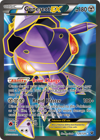 Genesect EX (120/124) [XY: Fates Collide] - The Mythic Store | 24h Order Processing