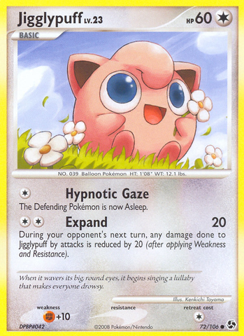Jigglypuff (72/106) [Diamond & Pearl: Great Encounters] - The Mythic Store | 24h Order Processing