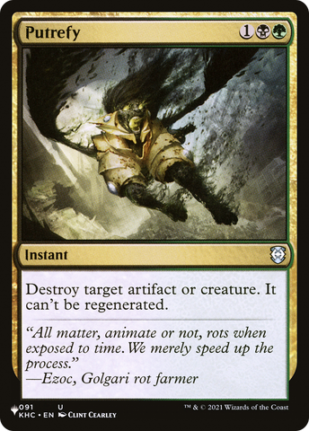 Putrefy [Secret Lair: From Cute to Brute] - The Mythic Store | 24h Order Processing