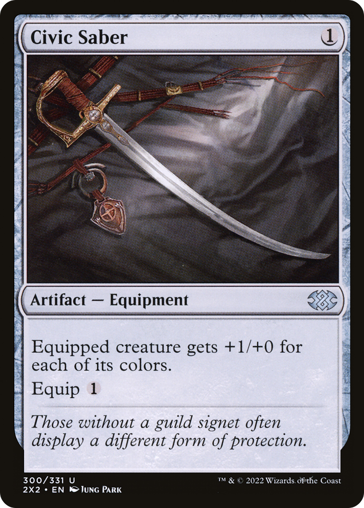 Civic Saber [Double Masters 2022] - The Mythic Store | 24h Order Processing