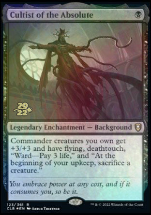 Cultist of the Absolute [Commander Legends: Battle for Baldur's Gate Prerelease Promos] - The Mythic Store | 24h Order Processing