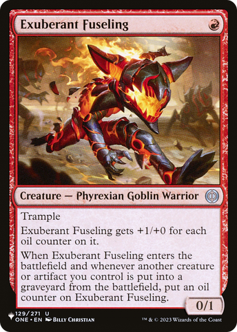 Exuberant Fuseling [The List] - The Mythic Store | 24h Order Processing
