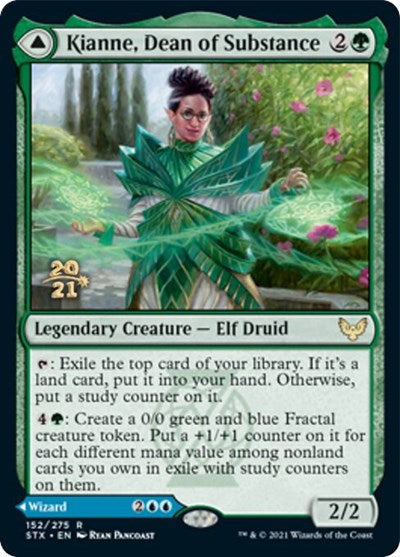 Kianne, Dean of Substance // Imbraham, Dean of Theory [Strixhaven: School of Mages Prerelease Promos] - The Mythic Store | 24h Order Processing