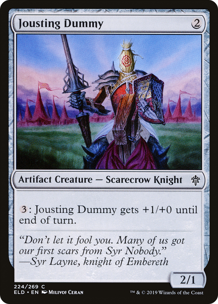 Jousting Dummy [Throne of Eldraine] - The Mythic Store | 24h Order Processing