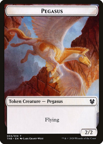 Pegasus Token [Theros Beyond Death Tokens] - The Mythic Store | 24h Order Processing