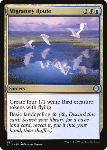 Migratory Route [Starter Commander Decks] - The Mythic Store | 24h Order Processing