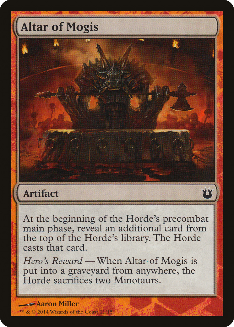 Altar of Mogis [Born of the Gods Battle the Horde] - The Mythic Store | 24h Order Processing