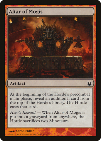 Altar of Mogis [Born of the Gods Battle the Horde] - The Mythic Store | 24h Order Processing
