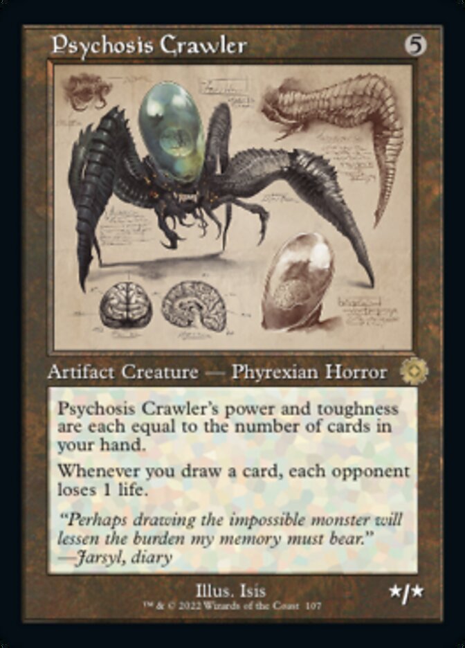 Psychosis Crawler (Retro Schematic) [The Brothers' War Retro Artifacts] - The Mythic Store | 24h Order Processing