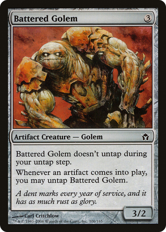 Battered Golem [Fifth Dawn] - The Mythic Store | 24h Order Processing