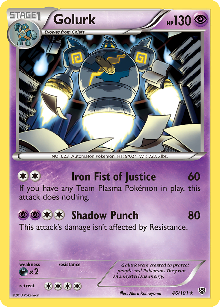 Golurk (46/101) [Black & White: Plasma Blast] - The Mythic Store | 24h Order Processing