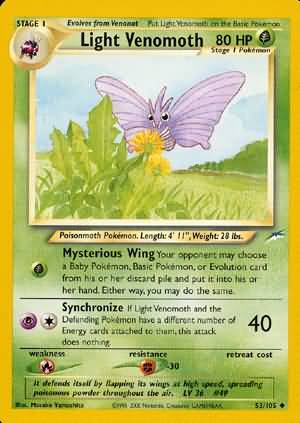 Light Venomoth (53/105) [Neo Destiny Unlimited] - The Mythic Store | 24h Order Processing