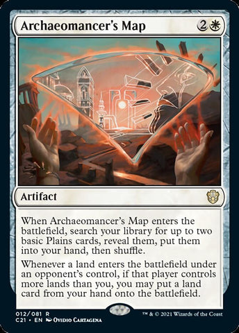 Archaeomancer's Map [Commander 2021] - The Mythic Store | 24h Order Processing