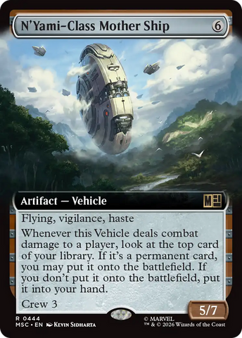 N'Yami-Class Mother Ship (Extended Art) [Marvel Super Heroes Commander] - The Mythic Store | 24h Order Processing