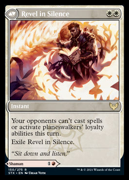 Flamescroll Celebrant // Revel in Silence [Strixhaven: School of Mages] - The Mythic Store | 24h Order Processing