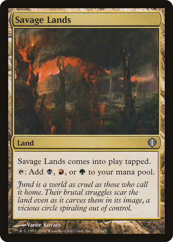 Savage Lands [Shards of Alara] - The Mythic Store | 24h Order Processing