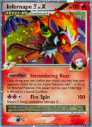 Infernape LV.X (108/111) [Platinum: Rising Rivals] - The Mythic Store | 24h Order Processing