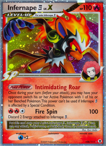 Infernape LV.X (108/111) [Platinum: Rising Rivals] - The Mythic Store | 24h Order Processing