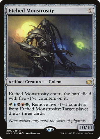 Etched Monstrosity [Modern Masters 2015] - The Mythic Store | 24h Order Processing