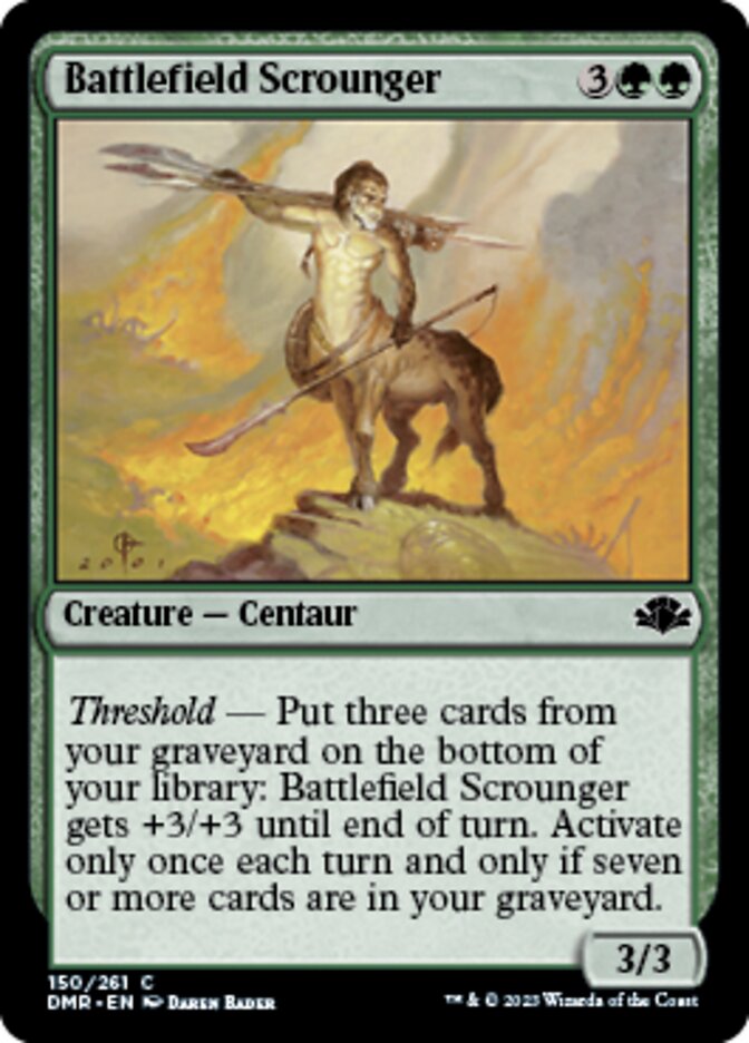 Battlefield Scrounger [Dominaria Remastered] - The Mythic Store | 24h Order Processing