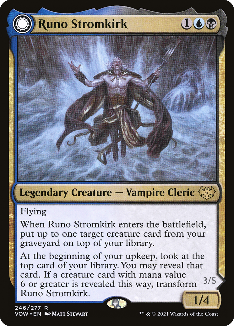 Runo Stromkirk // Krothuss, Lord of the Deep [Innistrad: Crimson Vow] - The Mythic Store | 24h Order Processing