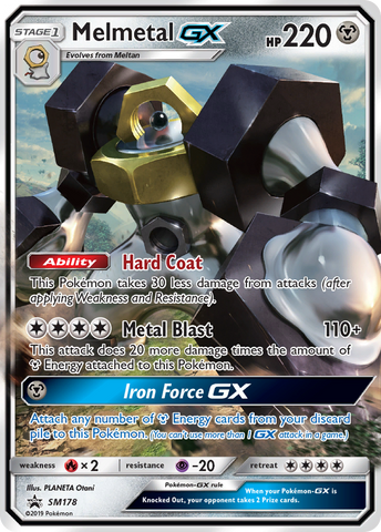 Melmetal GX (SM178) [Sun & Moon: Black Star Promos] - The Mythic Store | 24h Order Processing