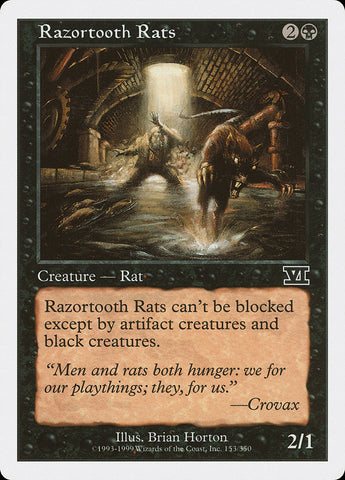 Razortooth Rats [Classic Sixth Edition] - The Mythic Store | 24h Order Processing