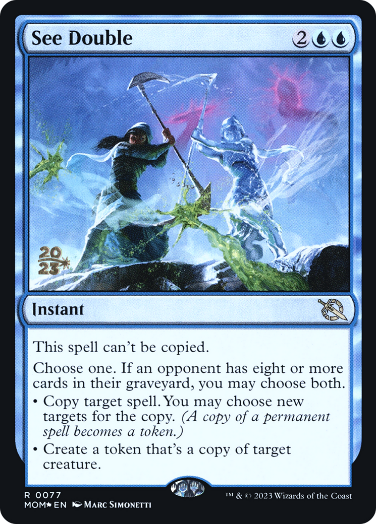 See Double [March of the Machine Prerelease Promos] - The Mythic Store | 24h Order Processing