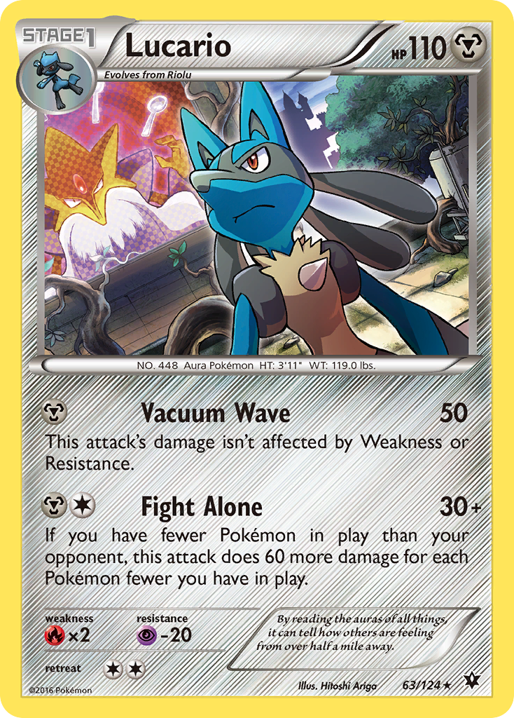 Lucario (63/124) [XY: Fates Collide] - The Mythic Store | 24h Order Processing
