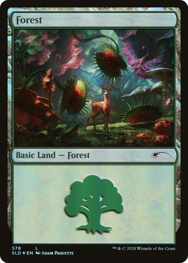 Forest (Predatory) (578) [Secret Lair Drop Promos] - The Mythic Store | 24h Order Processing