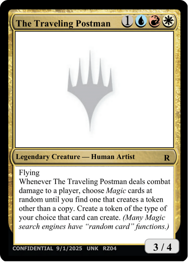 The Traveling Postman [Unknown Event] - The Mythic Store | 24h Order Processing