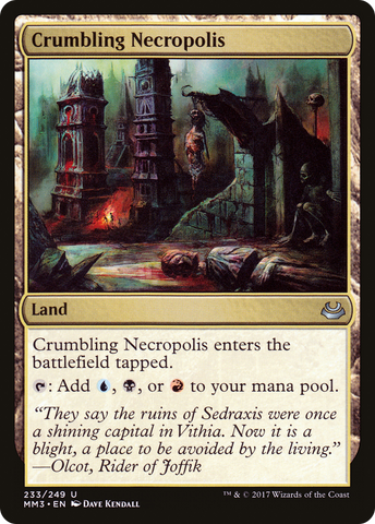 Crumbling Necropolis [Modern Masters 2017] - The Mythic Store | 24h Order Processing