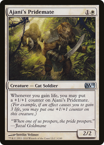 Ajani's Pridemate [Magic 2011] - The Mythic Store | 24h Order Processing