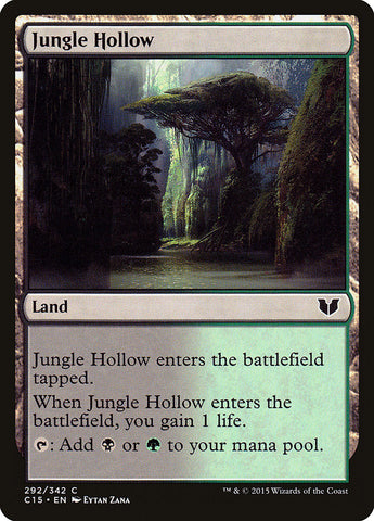 Jungle Hollow [Commander 2015] - The Mythic Store | 24h Order Processing