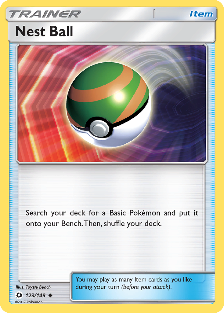 Nest Ball (123/149) [Sun & Moon: Base Set] - The Mythic Store | 24h Order Processing