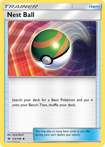 Nest Ball (123/149) [Sun & Moon: Base Set] - The Mythic Store | 24h Order Processing