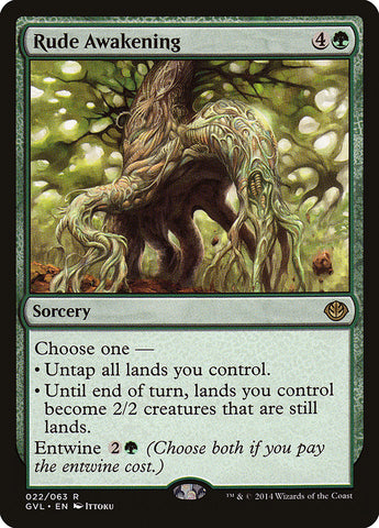 Rude Awakening (Garruk vs. Liliana) [Duel Decks Anthology] - The Mythic Store | 24h Order Processing
