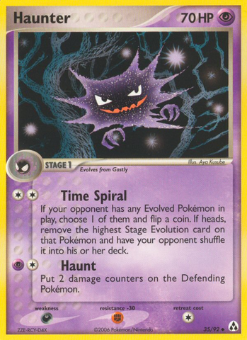 Haunter (35/92) [EX: Legend Maker] - The Mythic Store | 24h Order Processing