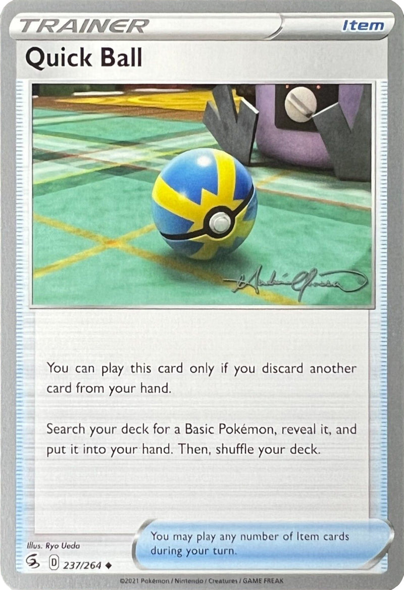 Quick Ball (237/264) (The Shape of Mew - Andre Chiasson) [World Championships 2022] - The Mythic Store | 24h Order Processing