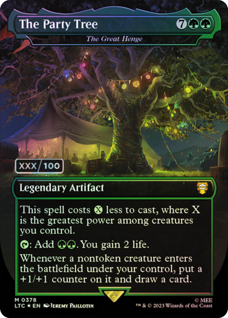 The Party Tree - The Great Henge (Serialized) [The Lord of the Rings: Tales of Middle-Earth Commander] - The Mythic Store | 24h Order Processing