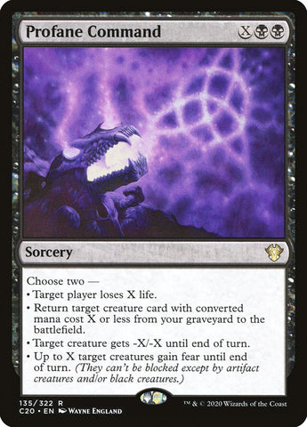 Profane Command [Commander 2020] - The Mythic Store | 24h Order Processing