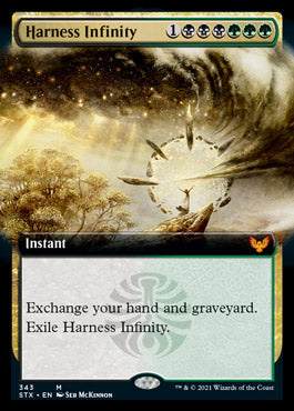Harness Infinity (Extended Art) [Strixhaven: School of Mages] - The Mythic Store | 24h Order Processing