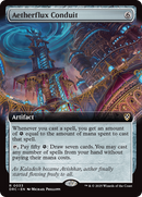 Aetherflux Conduit (Extended Art) [Aetherdrift Commander] - The Mythic Store | 24h Order Processing